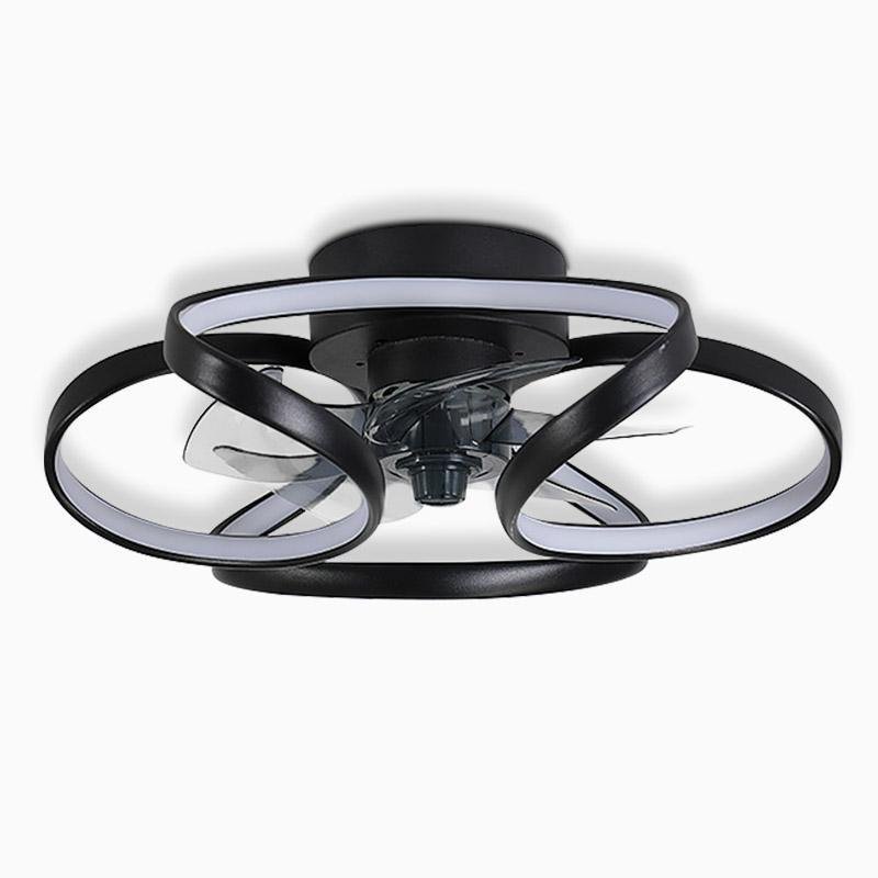 Flower LED Ceiling Fan Light with Remote