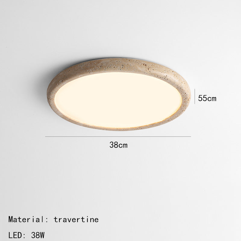 Natural Stone LED Ceiling Light