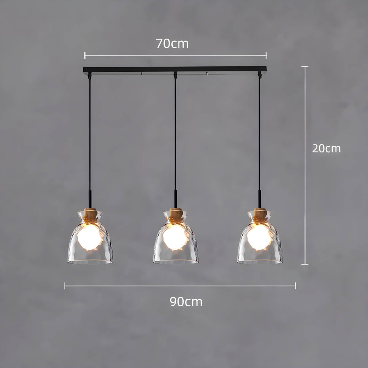 Tokyo Glass Pendant Lights