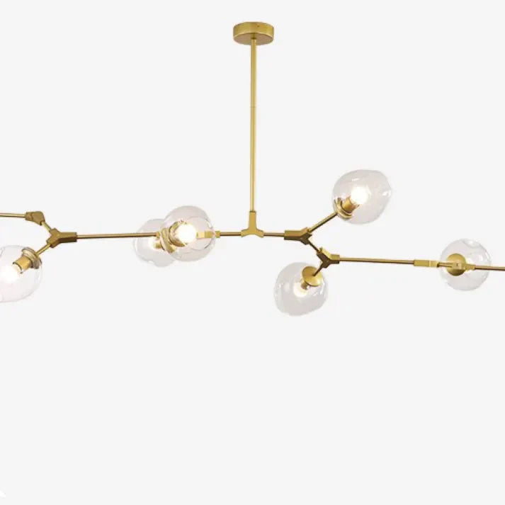Bubble Glass Sputnik Chandelier