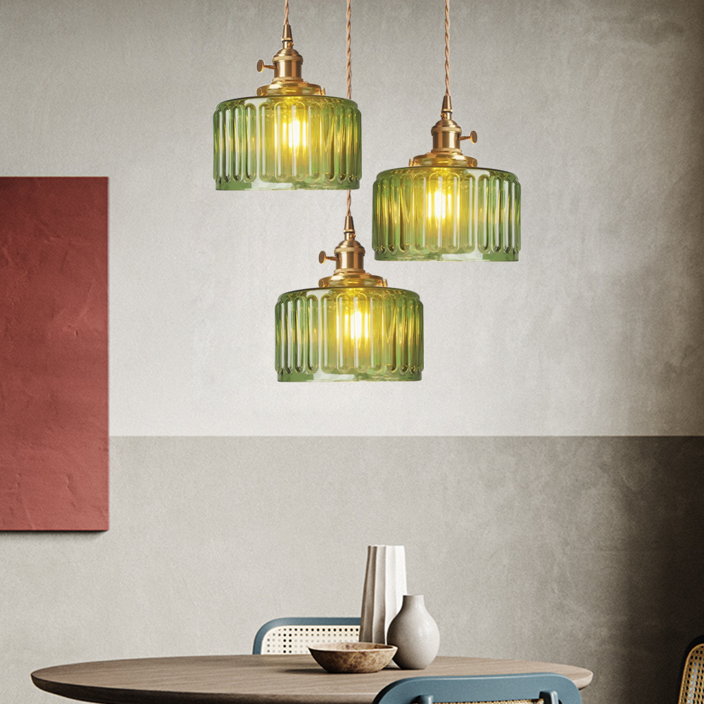 Vintage Crystal Pendant Lamp