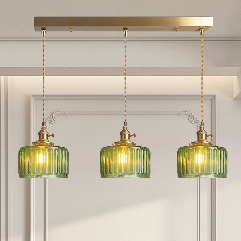 Vintage Crystal Pendant Lamp