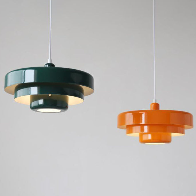 Vintage Layered Pendant Light