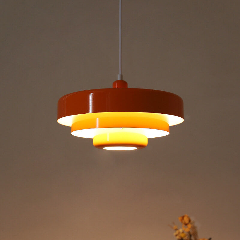 Vintage Layered Pendant Light