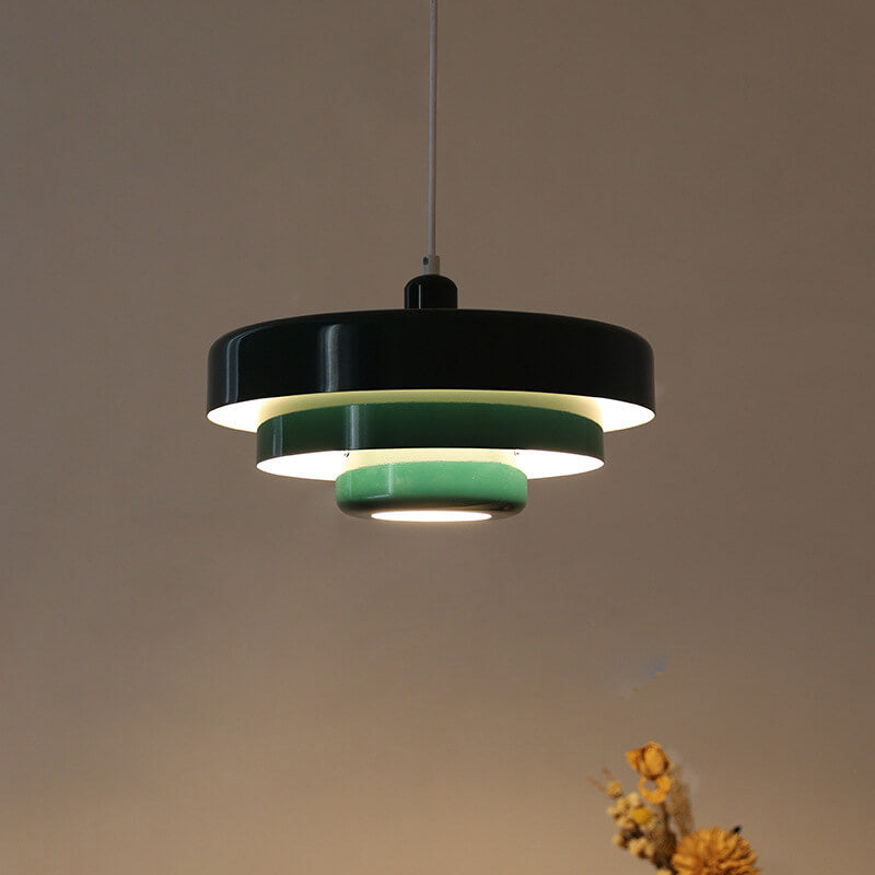 Vintage Layered Pendant Light