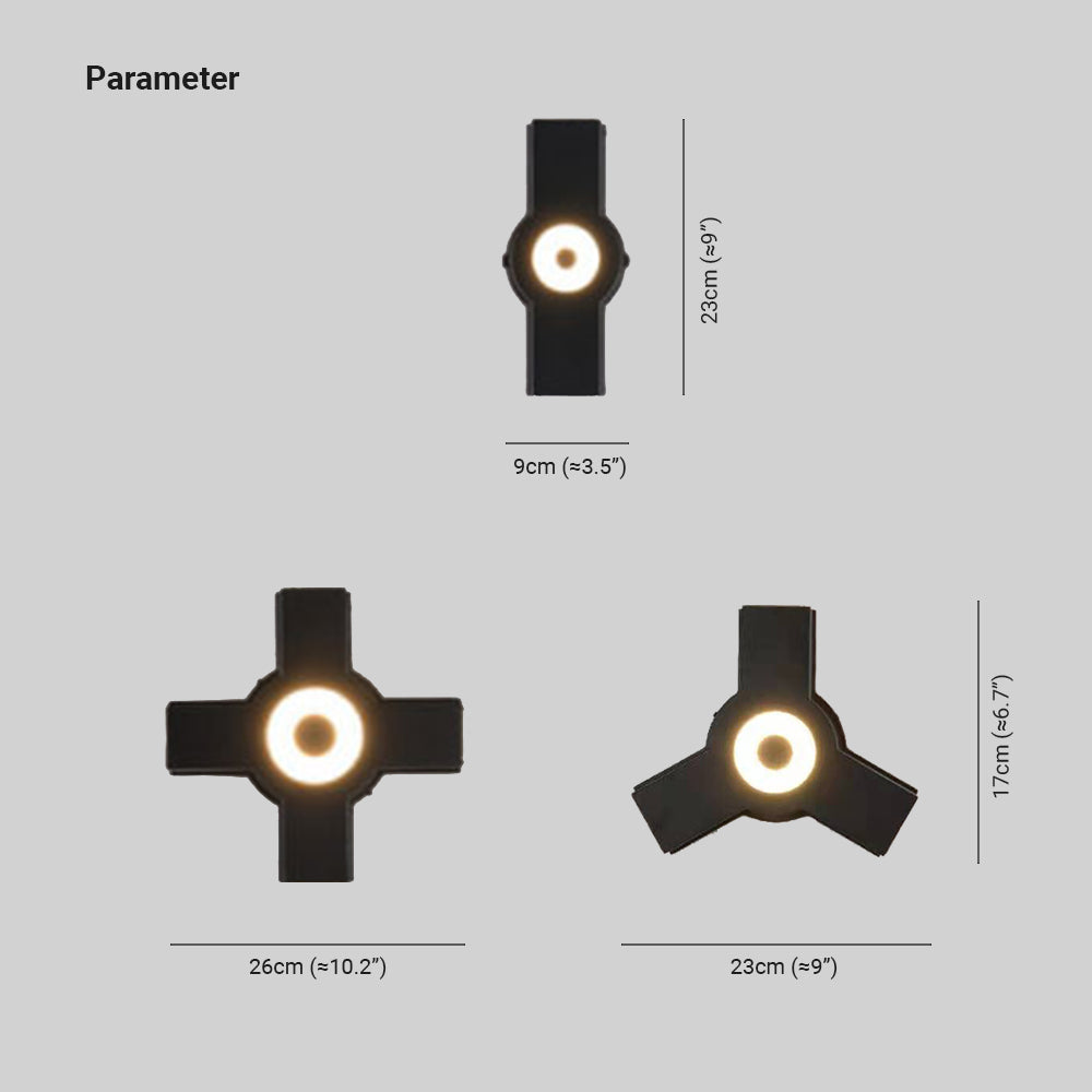 Cross Outdoor Wall Light
