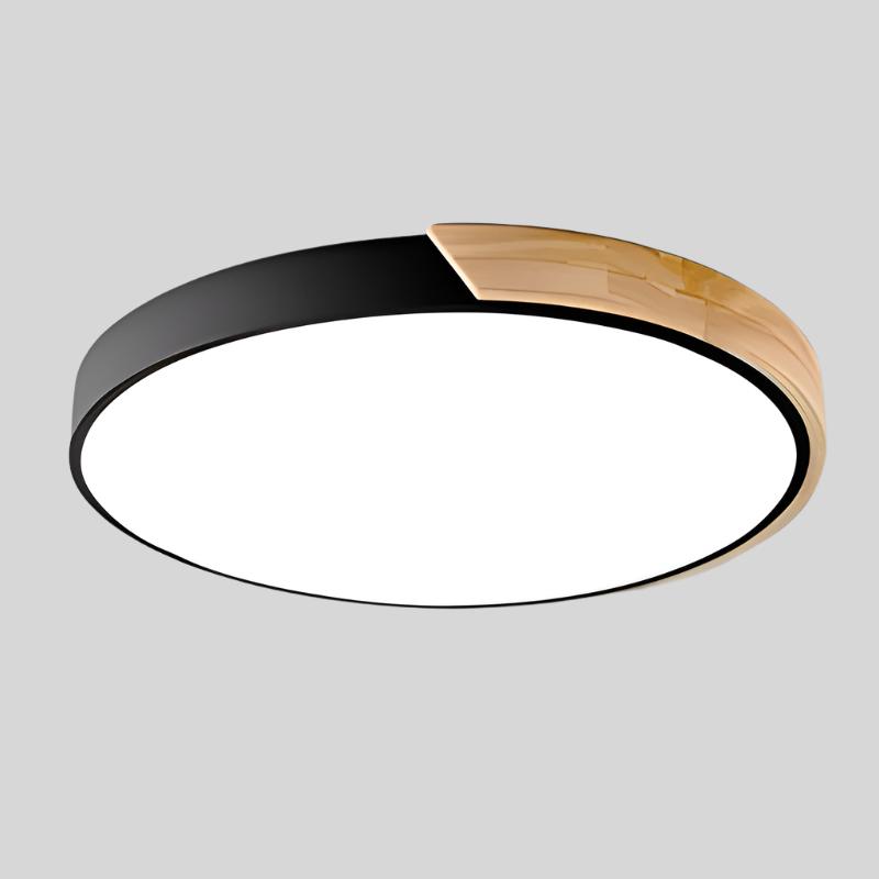 Nordic Wooden Macaron Ceiling Light