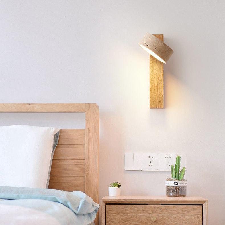 Wabi Sabi Travertine Wall Light