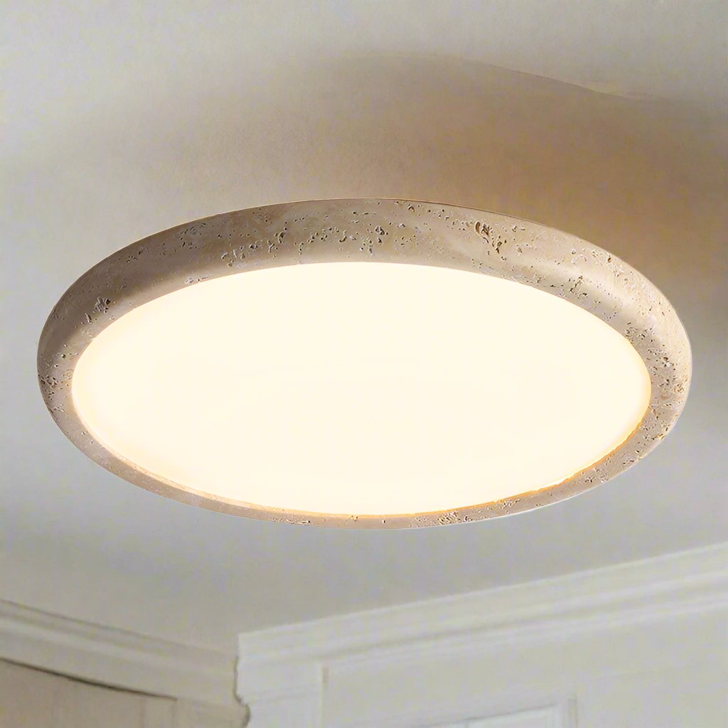 Natural Stone LED Ceiling Light