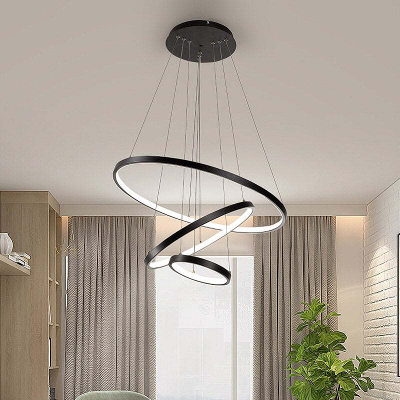 Yumanira 3-Ring Ceiling Light