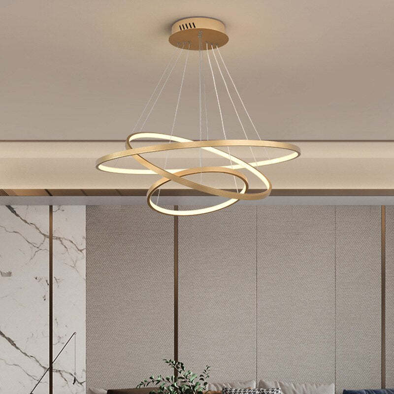 Yumanira 3-Ring Ceiling Light