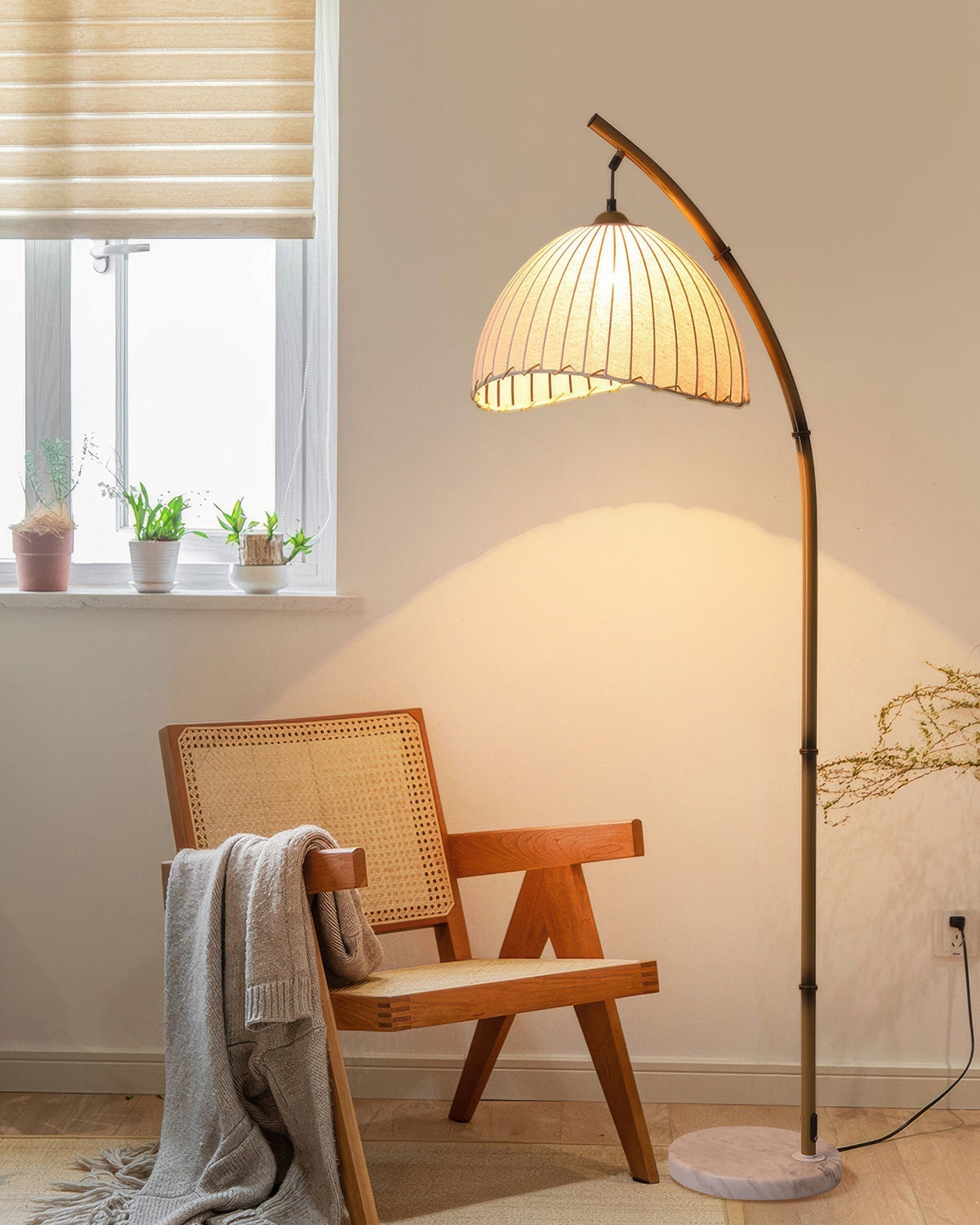 Zen Bamboo Floor Lamp