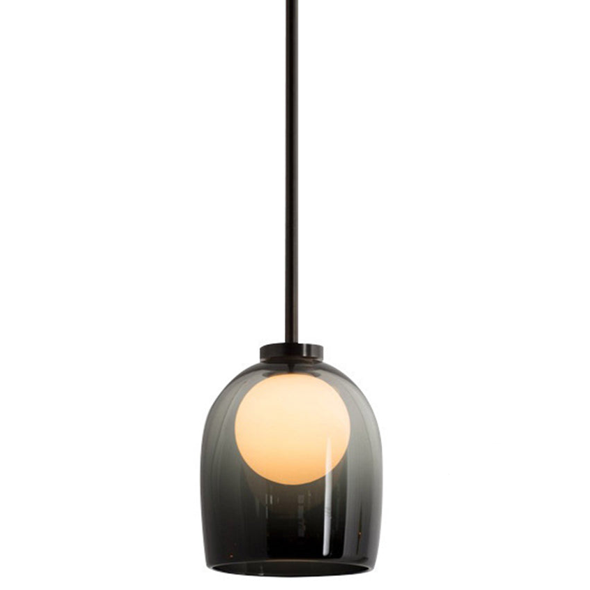 Modern Glass Globe Pendant Light