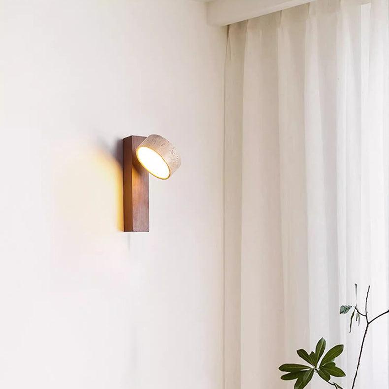 Wabi Sabi Travertine Wall Light
