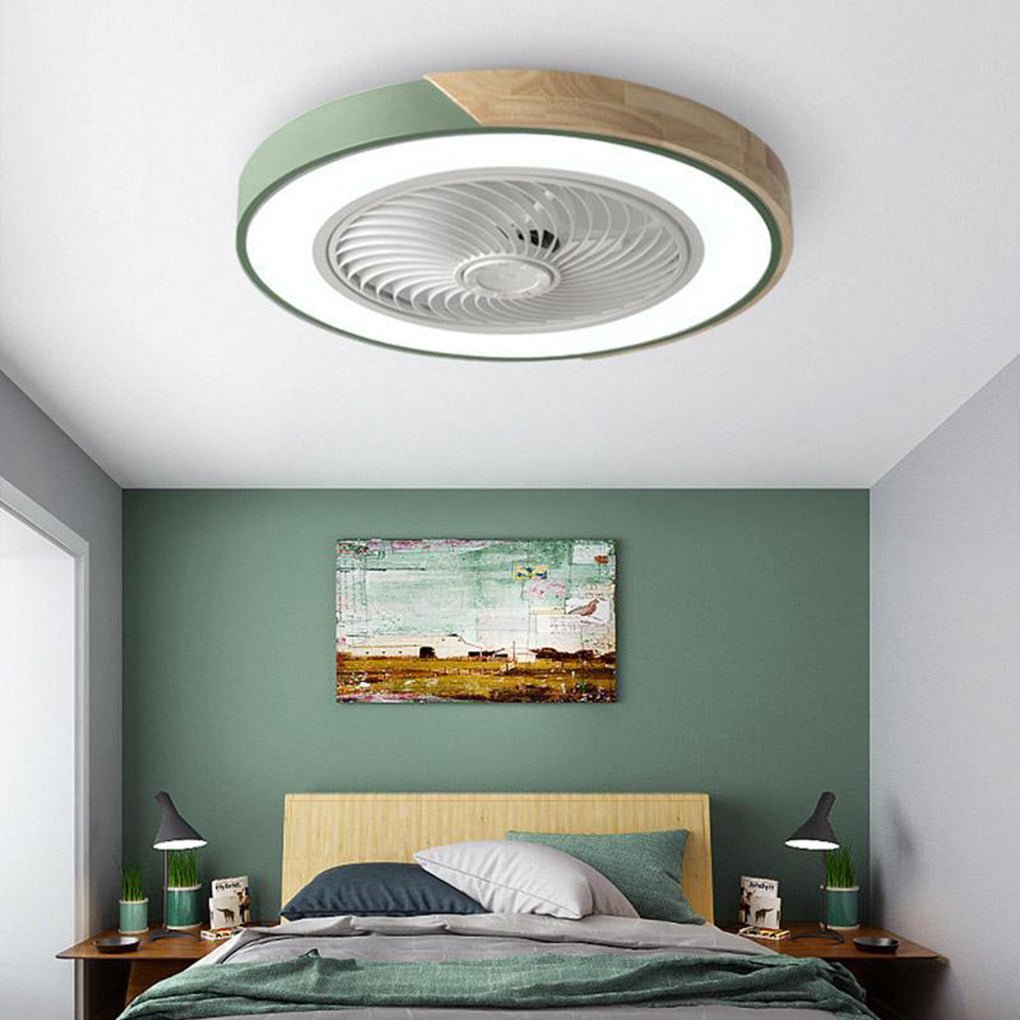 Bladeless LED Ceiling Fan with Remote