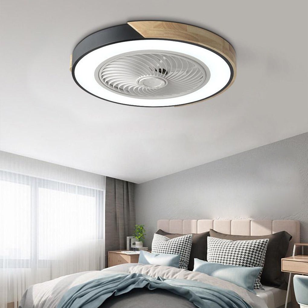Bladeless LED Ceiling Fan with Remote