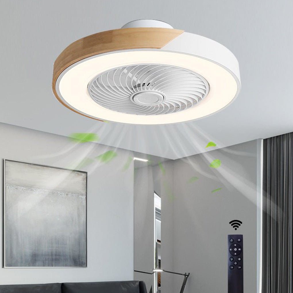 Bladeless LED Ceiling Fan with Remote