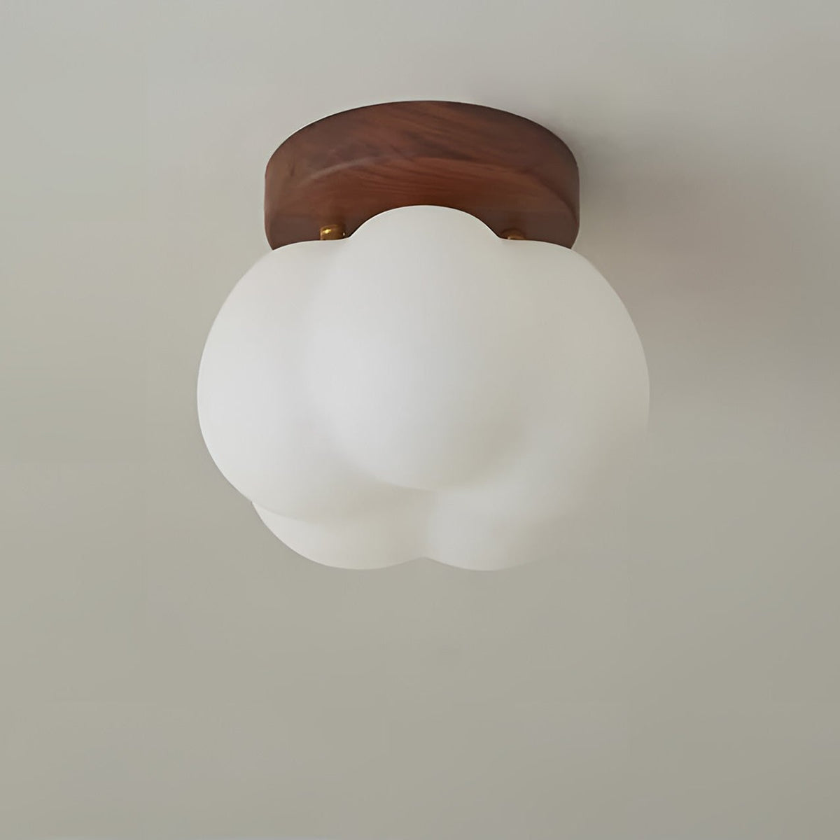 Pumpkin Flush Ceiling Light