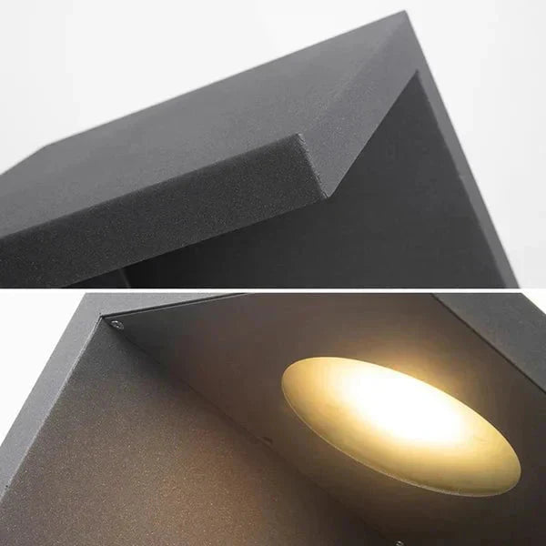 Block Lane Solar Outdoor Light