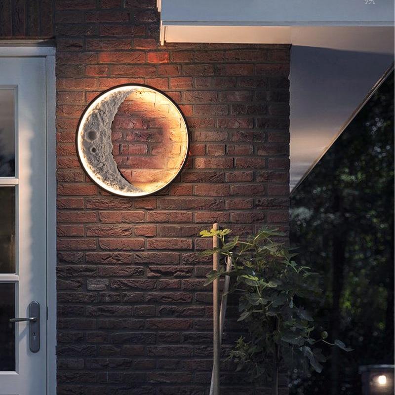 Elif Moon Outdoor Light