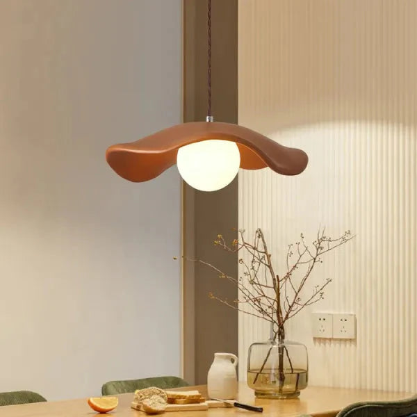 Lotus Leaf Wabi Sabi Pendant Light
