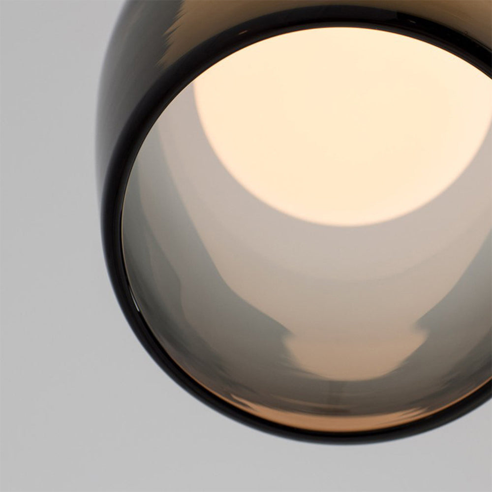 Modern Glass Globe Pendant Light