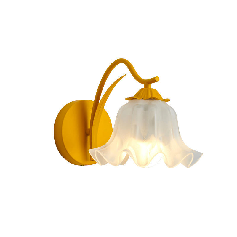 French Retro Flower Wall Lamp