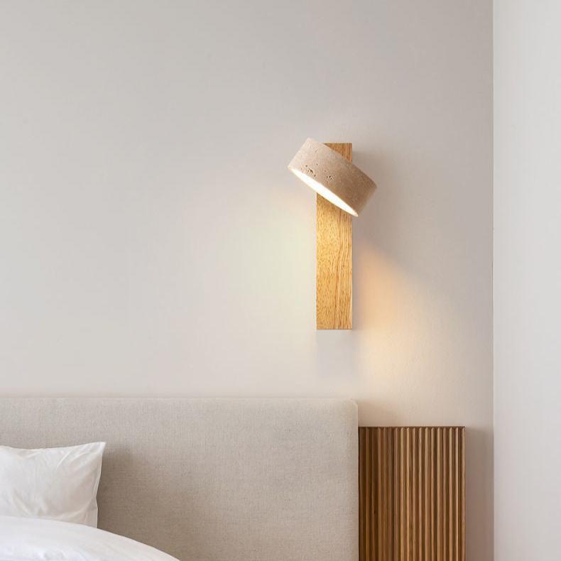 Wabi Sabi Travertine Wall Light