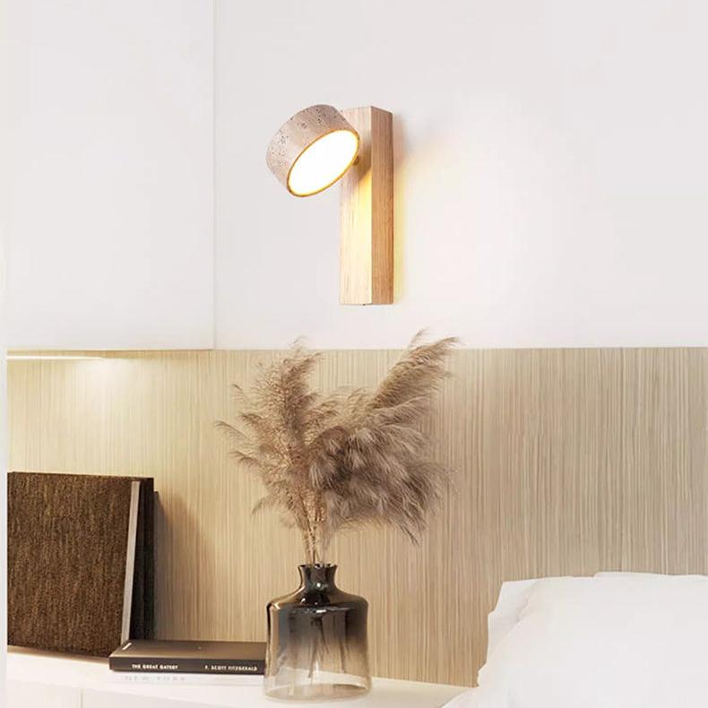 Wabi Sabi Travertine Wall Light