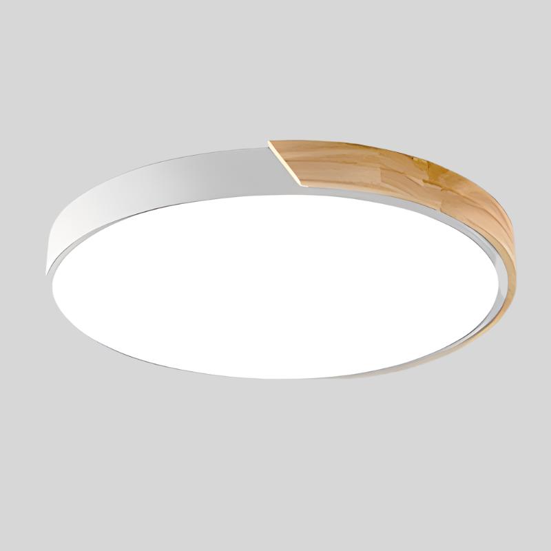 Nordic Wooden Macaron Ceiling Light
