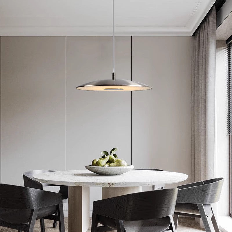 Iron Nickel LED Pendant Lights