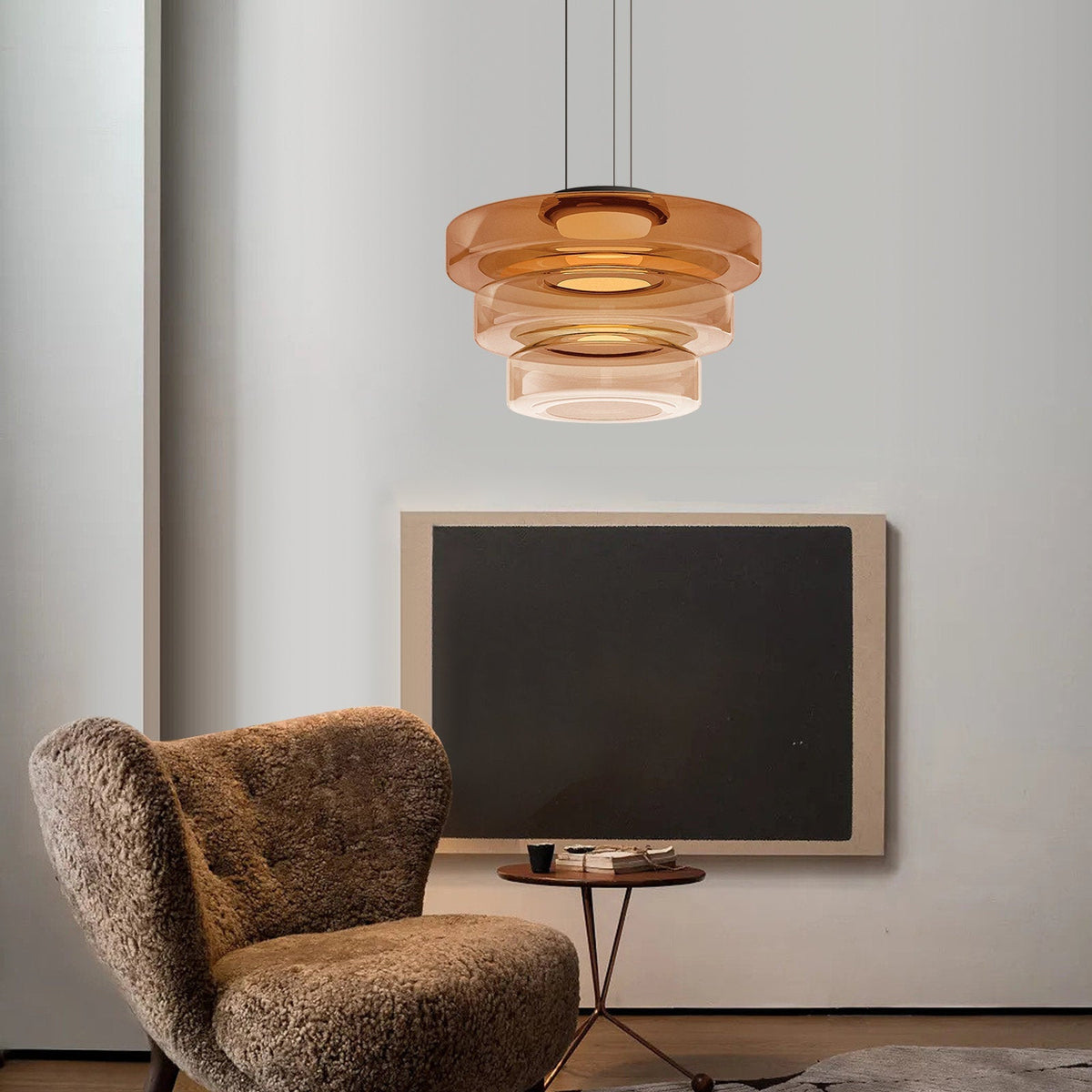Bauhaus Style Glass Pendant Lights