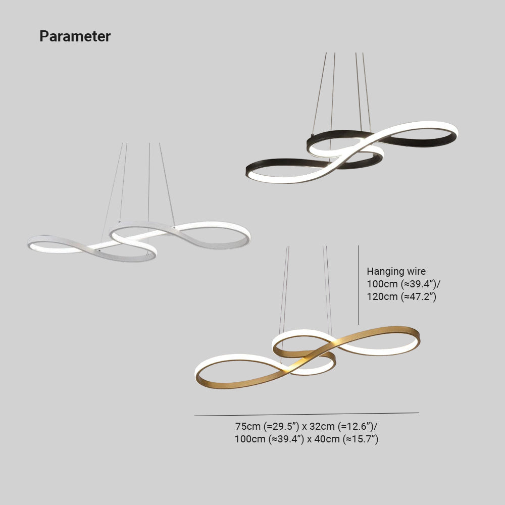 Music Note LED Pendant Light