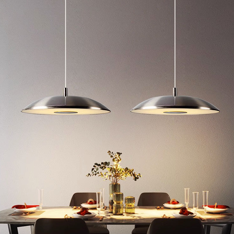 Iron Nickel LED Pendant Lights