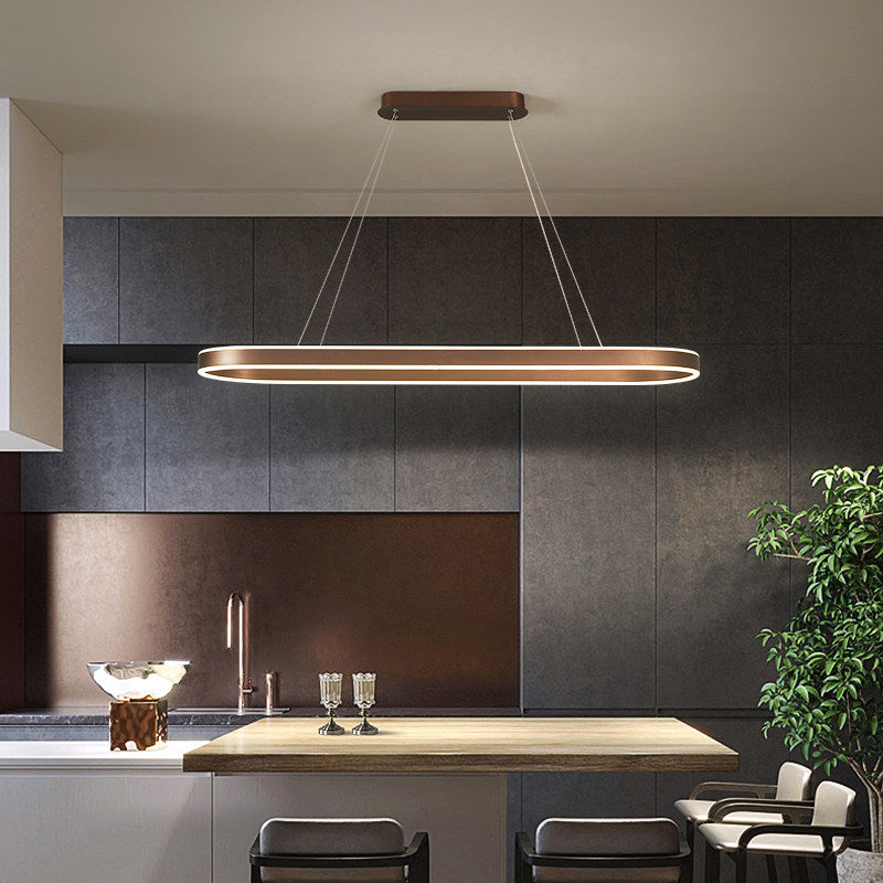 Rose Gold Kitchen Chandelier