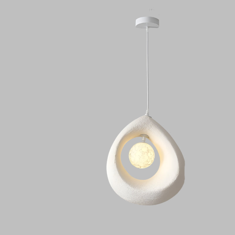 Circular Wabi Sabi Pendant Light