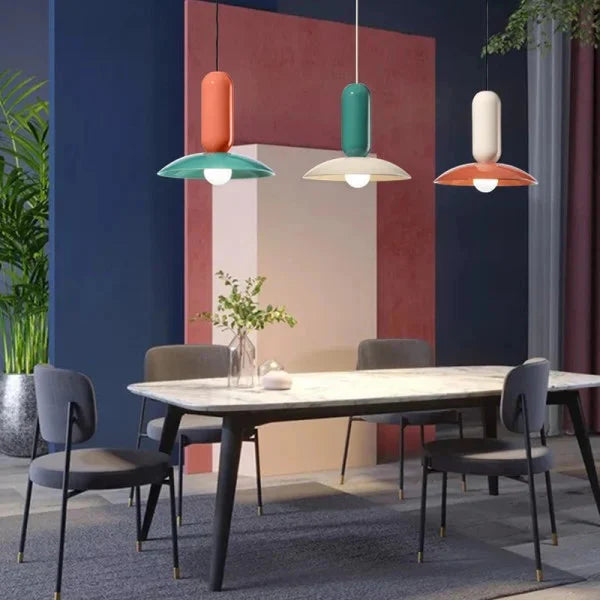 Macaron Frisbee Pendant Lamp