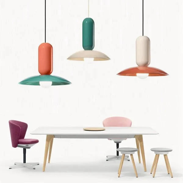 Macaron Frisbee Pendant Lamp