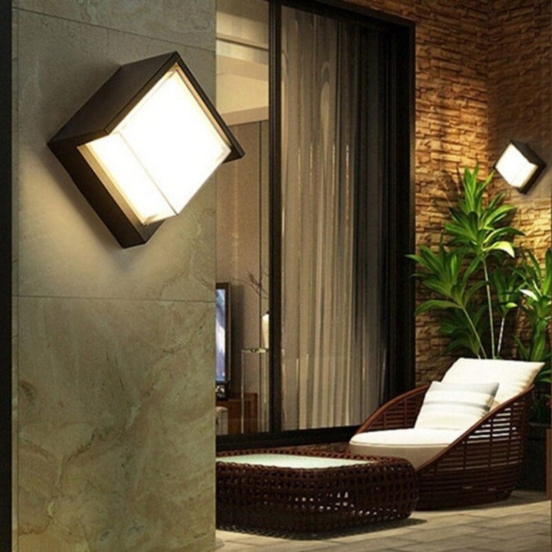 Lucy Motion Sensor Outdoor Wall Light
