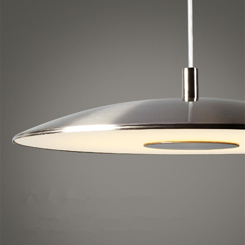 Iron Nickel LED Pendant Lights