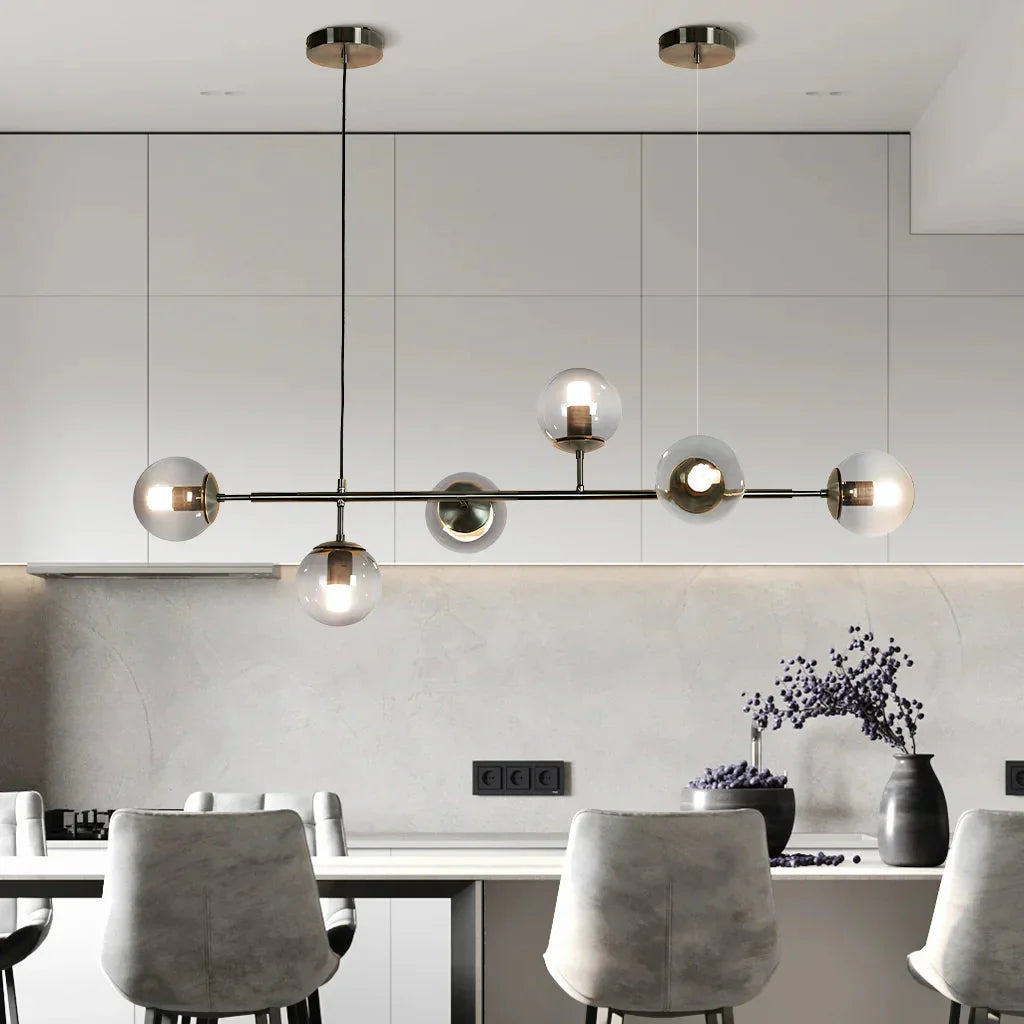 Anzo Glass Orb Pendant Light