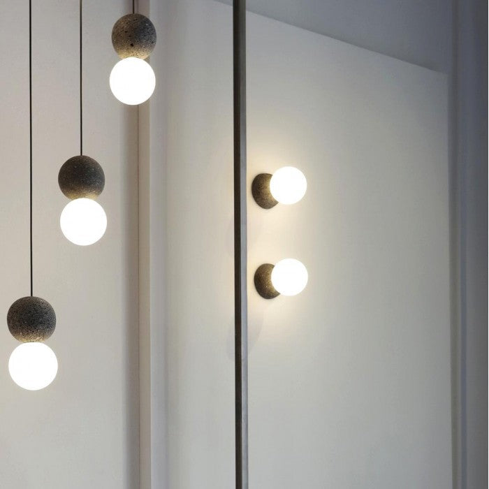 Origo Cement Bowl Lamp