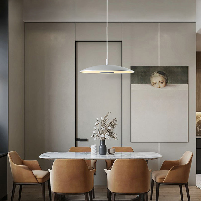 Iron Nickel LED Pendant Lights