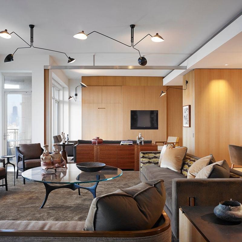 Serge Mouille Ceiling Light