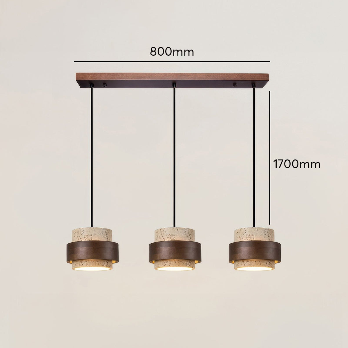 Ascend Retro Stone Pendant
