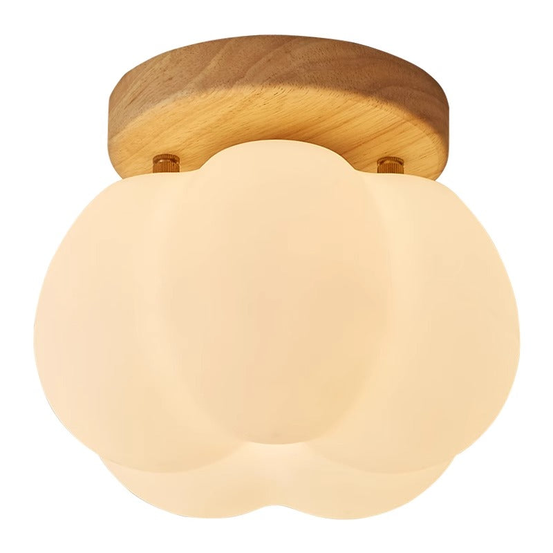 Pumpkin Flush Ceiling Light