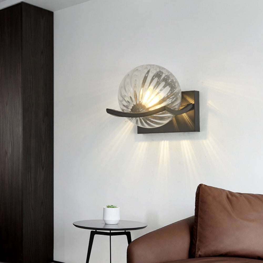 Modern Glass LED Wall Light