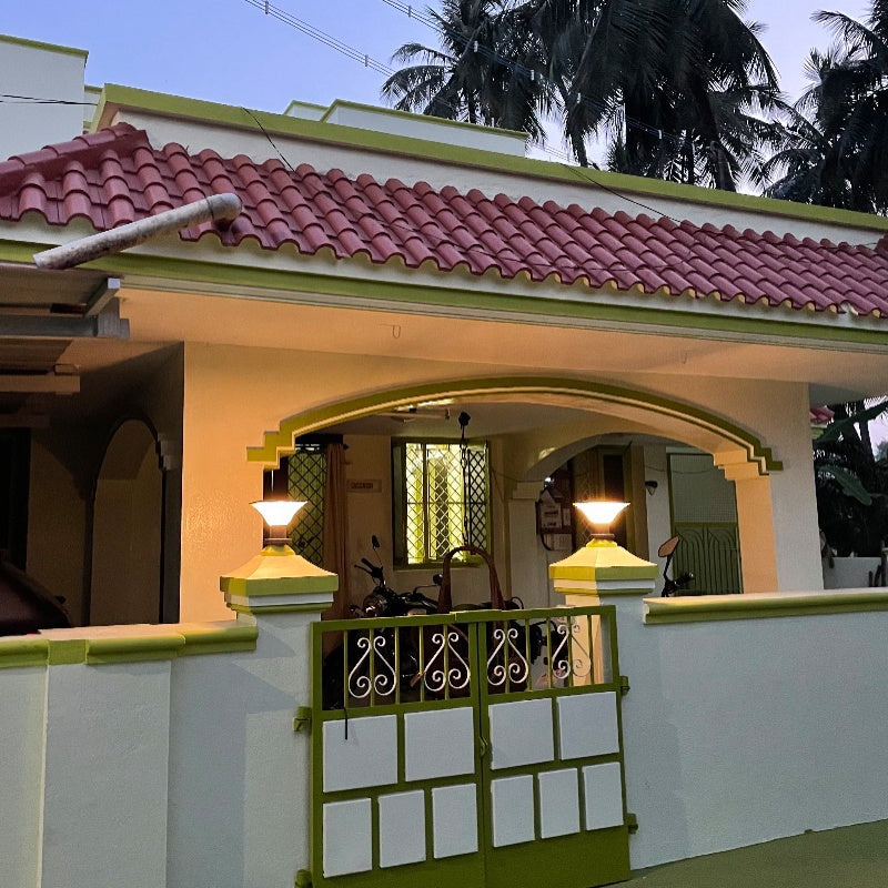 Solar Pillar Light