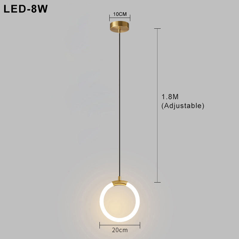 Nordic Simple LED Pendant Light